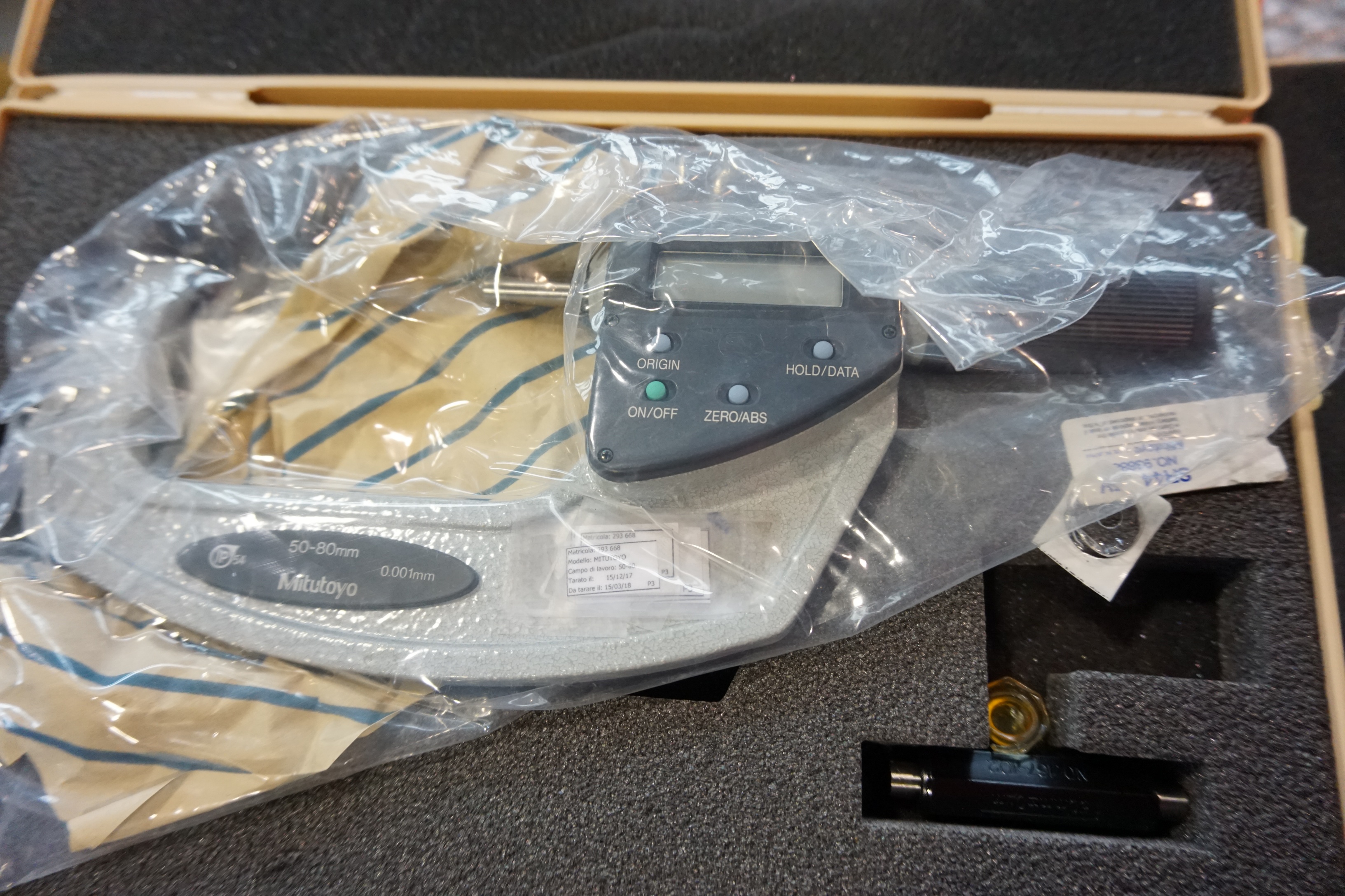 Mitutoya Digital Outside Micrometers