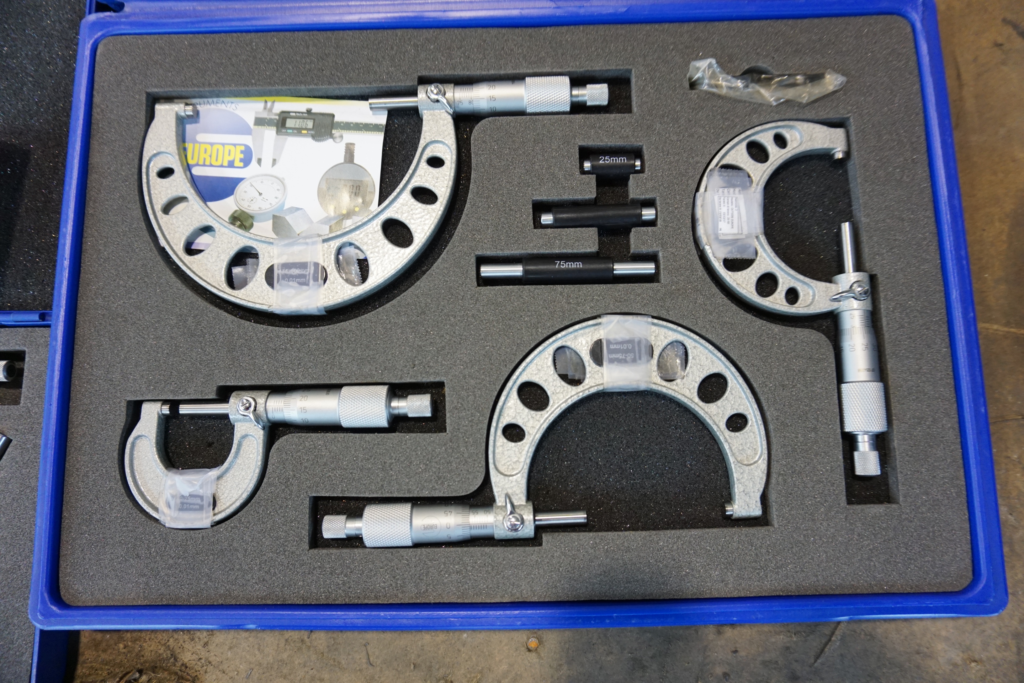 Qty of Outside Micrometers