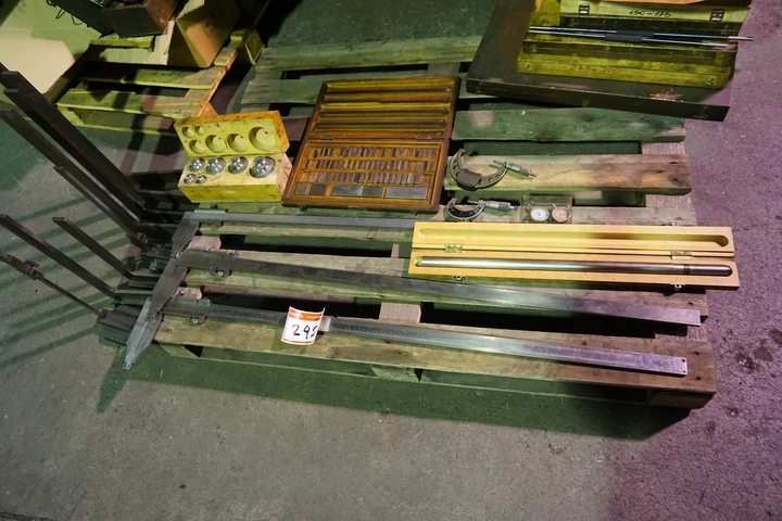 Qty of Measuring Equipment