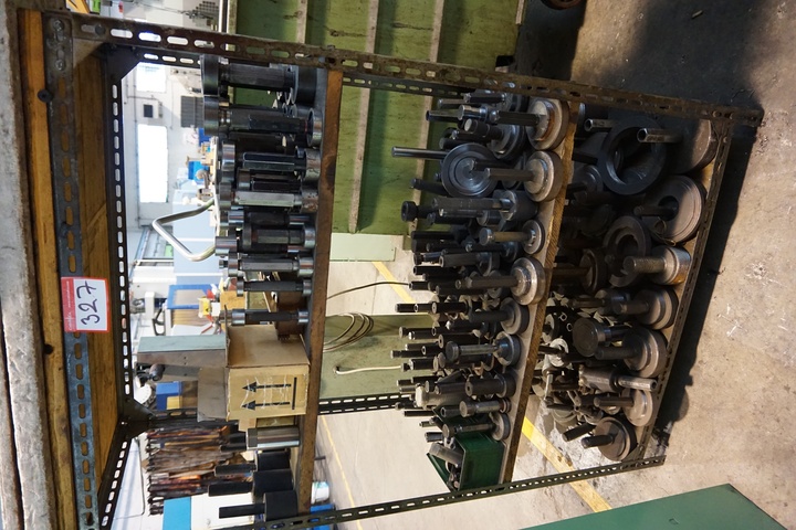 (3) Racks with Large Qty of Thread Gauges and Plug Gauges