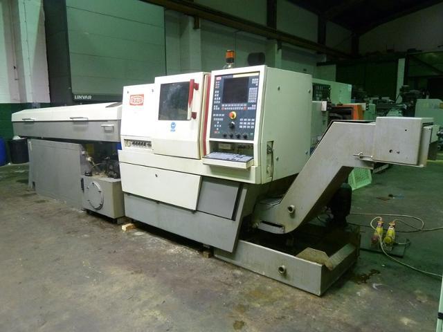 Traub TNM 28 Multi Slide CNC Automatic Lathe