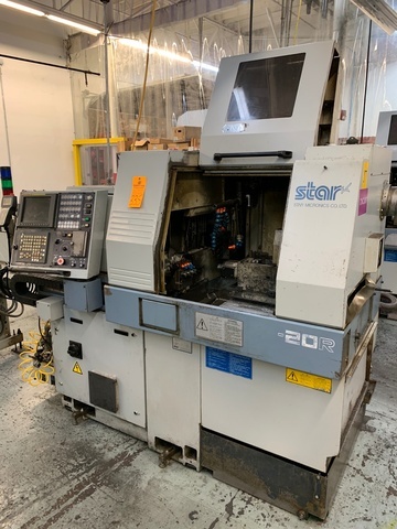 2001 STAR SR-20R Type 540 Swiss Type Screw Machine, s/n 1510(150), w/ FANUC Series 18i-T Control