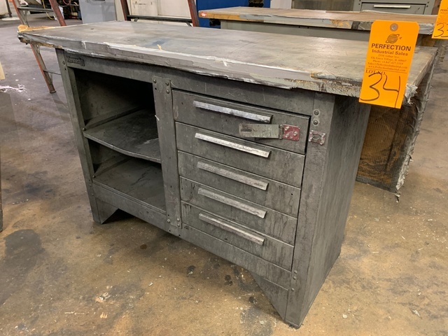 Kennedy Wood Bench w/ 20" x 54" Wood Top