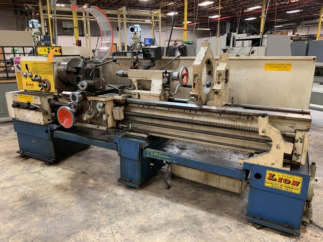 LION 24”x 96” Gap Bed Engine Lathe