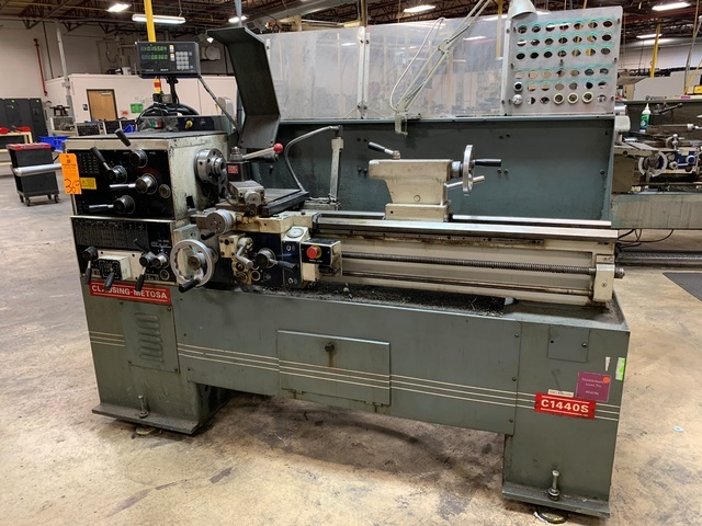 CLAUSING METOSA 14X40 Engine Lathe