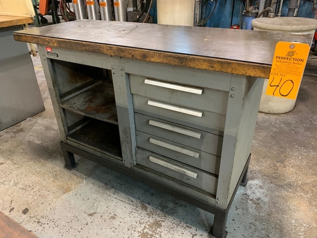 Kennedy Wood Bench w/ 20" x 54" Wood Top