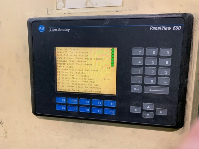 EMPIRE TT-36S Automated Sandblast System, s/n E-95018