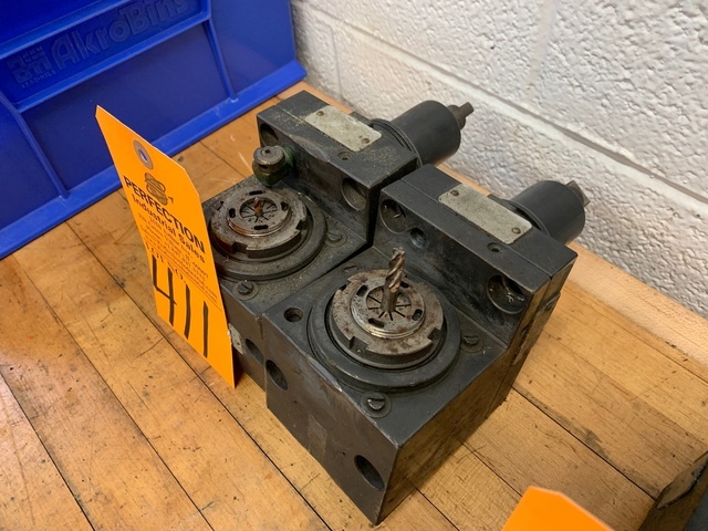 Lot of (2) Live Tool Holders