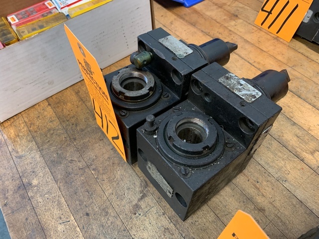 Lot of (2) Live Tool Holders