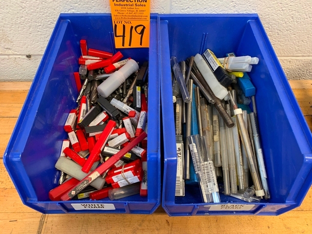 Lot of End Mills and Reamers