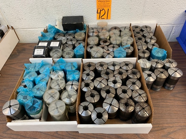 Lot of Assorted 3J Collets