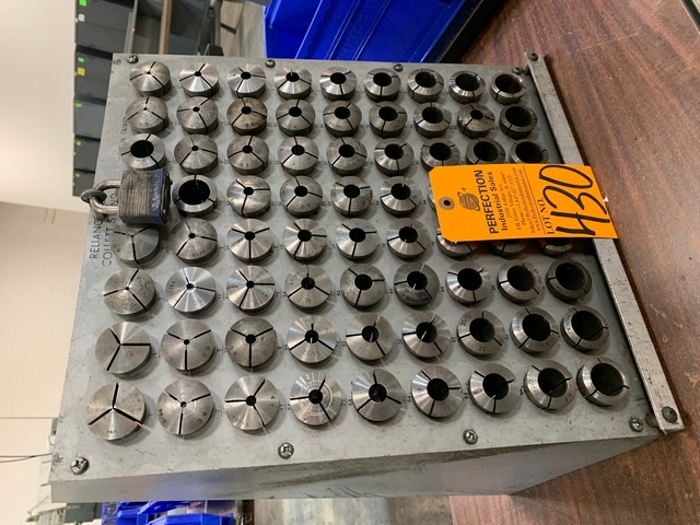 Lot Comprising 5C Collet Set