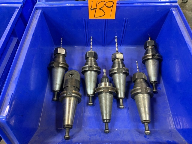 Lot of (7) CAT 40 Tool Holders