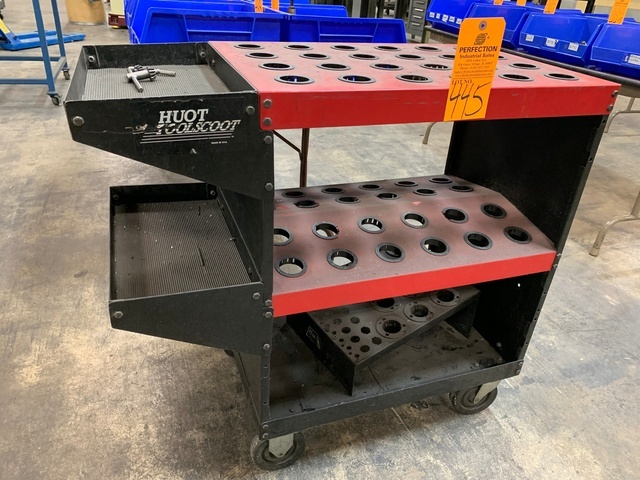 HUOT Tool Scoot Cat 40 Tooling Cart