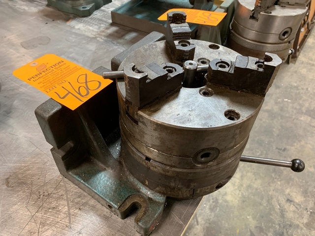 8" 3-Jaw Horizontal/Vertical Indexing Head