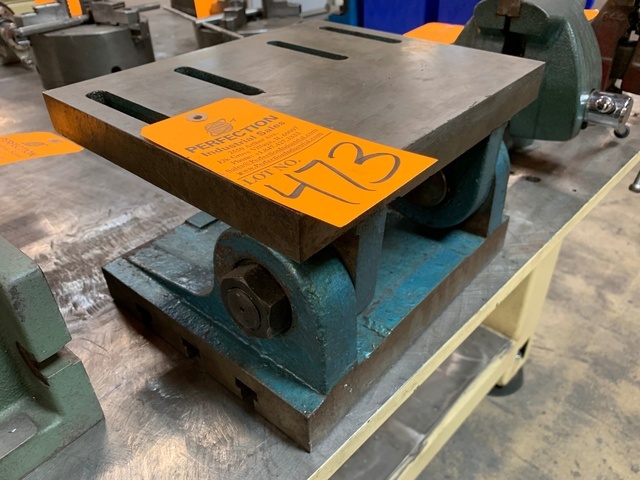 10" x 12" T-Slotted Tilting Angle Plate