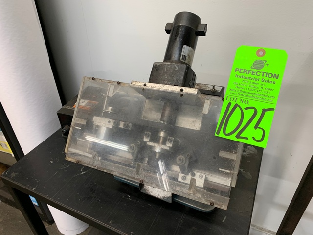 BUR-BEAVER BB-920 Beburring and Beveling Machine, s/n 91142