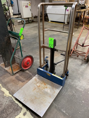 T & S 2000 LB Die Cart