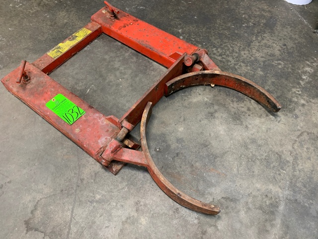 Wesco Adjustable Drum Clamp Forklift Attachment