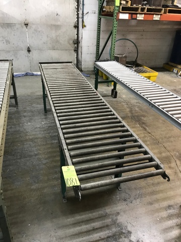 Automated Conveyor Systems 120" x 24" Roller Conveyor