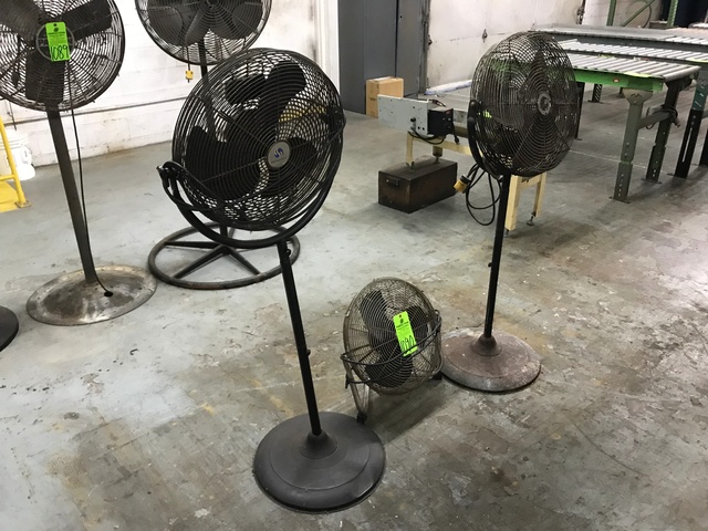 Lot of (3) Shop Fans