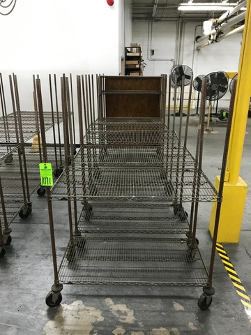 Lot of (6) Metro Racks