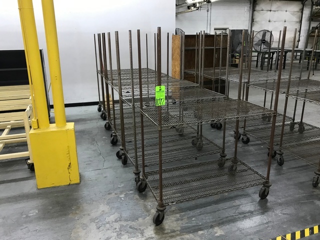 Lot of (6) Meto Racks