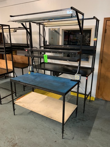 Lot of (2) Work Benches