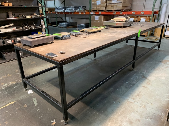 Work Table w/ Steel Base