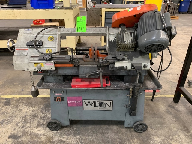 Wilton 3410 7" x 12" Horizontal/Vertical Bandsaw, s/n 03076700