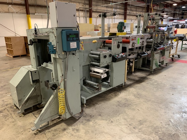 ALLIED GEAR No 10 4 color 10” Printing Press, s/n na