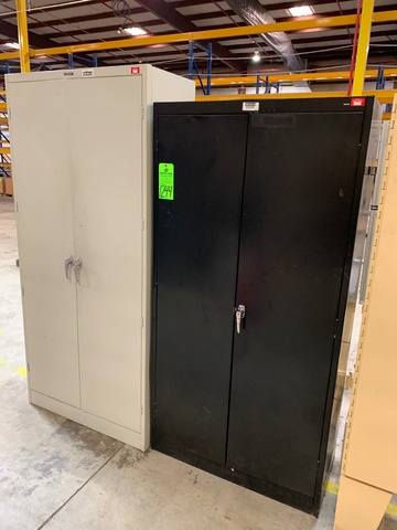 Lot of (2) Cabinets