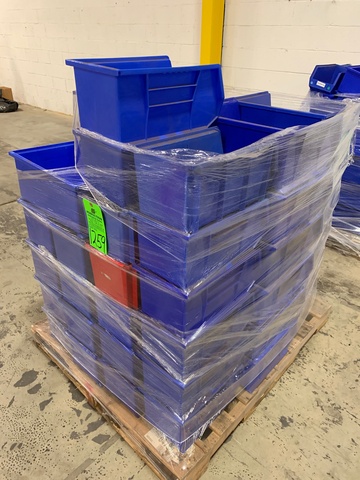 Lot of Plastic Parts Bins
