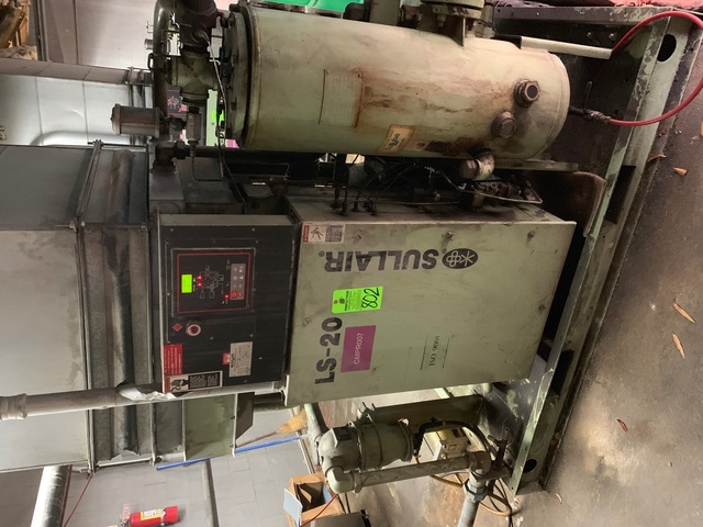 SULLAIR LS-20 100 hp Air Compressors, s/n 100H/A/SUL003118641