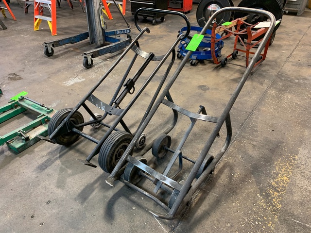 Lot of (2) Barrel Hand Trucks