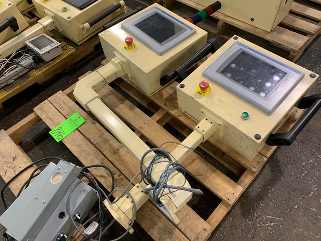 Lot Comprising (2) Allen Bradley Panel View 1000 PLC Controls