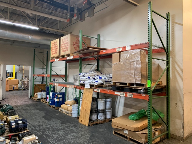 (3) Sections of 12'T x 10'W x 42"D Pallet Racking