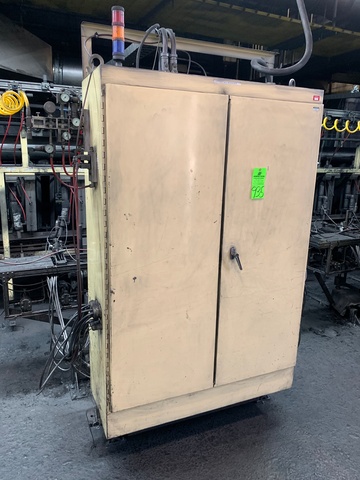 Control Cabinet w/ Contents Including All Electrical Relays, Contactors, Frequency Drives, Etc