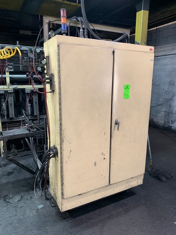 Control Cabinet w/ Contents Including All Electrical Relays, Contactors, Frequency Drives, Etc