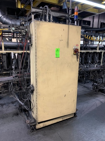 Control Cabinet w/ Contents Including All Electrical Relays, Contactors, Frequency Drives, Etc