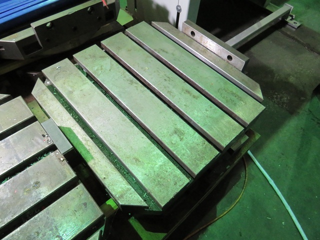 Qty of (8) 500mm x 500mm T Slot Pallets