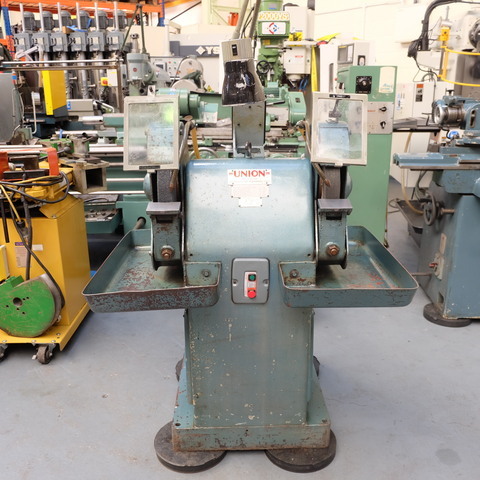 Union Type G14 Heavy Duty Pedestal Type Double Ended Tool Grinder