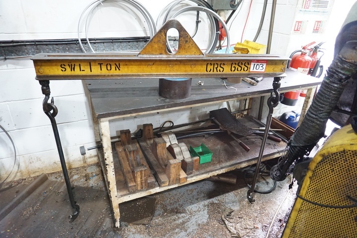 1350mm Spreader Beam Swl 1 Ton