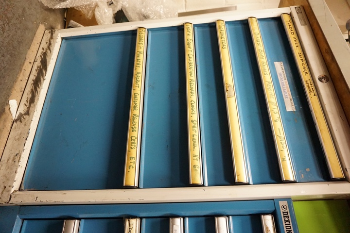 Lista 5-Drawer Cabinet with Internal Calipers & Micrometers