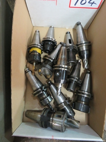 Qty of CAT40 Tooling