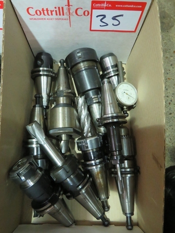 Qty of CAT40 Tooling