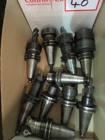 Qty of CAT40 Tooling