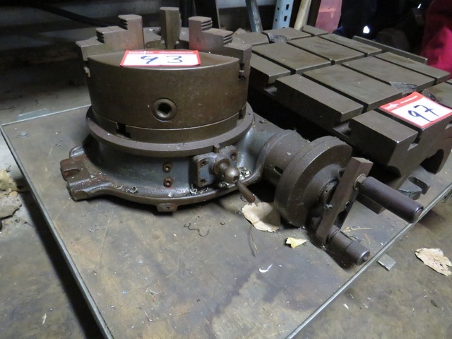 10” Rotary Table with 3 Jaw Chuck