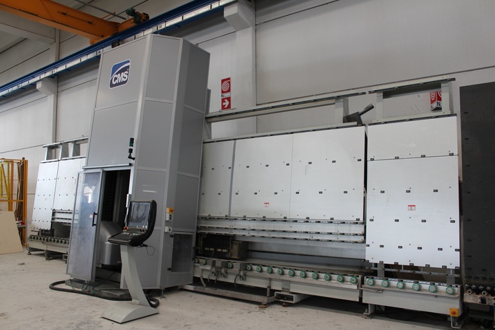 CMS Industries Model Profile CNC Vertical Glass Machining Centre