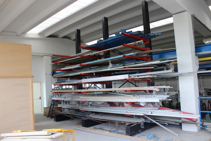 8 Tier Steel Cantilever Rack